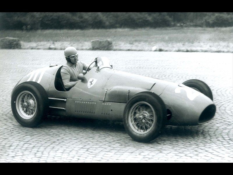 1952 Alberto Ascari alla curva del porfido