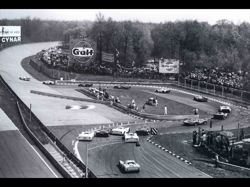 1969 - 1000 KM - CHICANE ALL'INGRESSO DELLA SOPRAELEVATA NORD