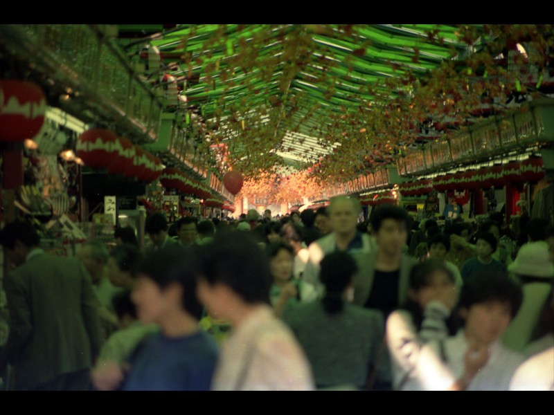 Il distretto di Asakusa è famoso per lo shopping