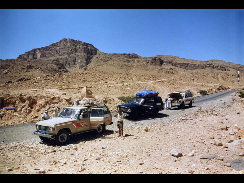 Lungo la strada per Baraqish