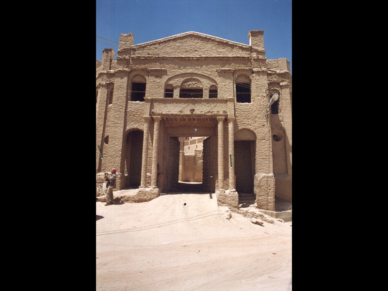 La porta d'ingresso alla città di Tarim